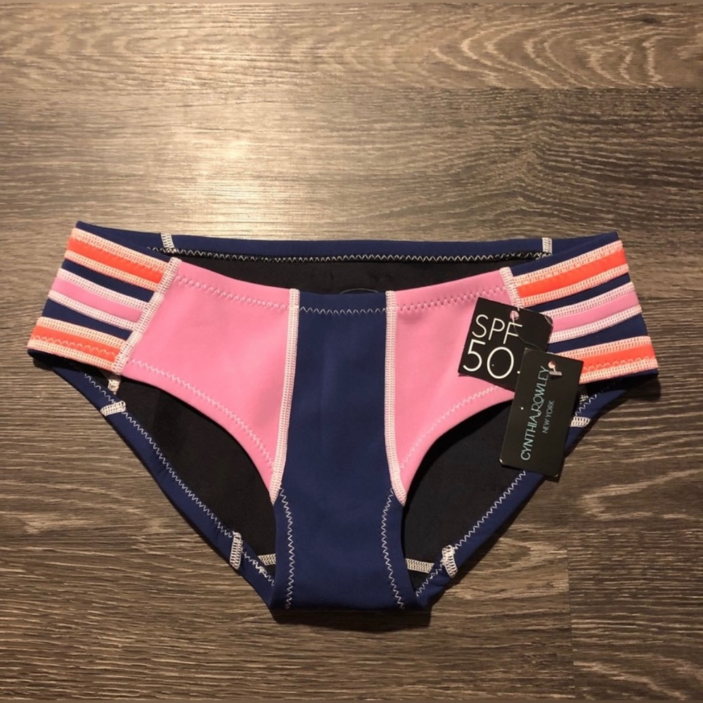 Cynthia Rowley neoprene bikini bottoms